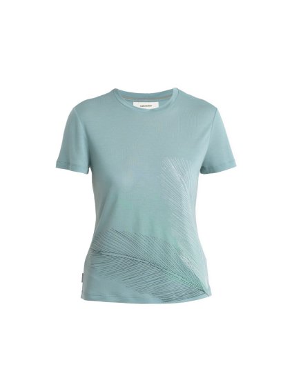 SS24 Women Merino Core SS Tee Plume 0A56Y5A75 1