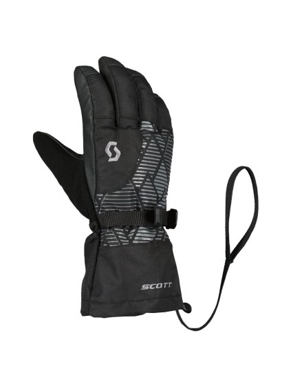 SCOTT Glove JR Ultimate Premium GTX, Black/Dark Grey