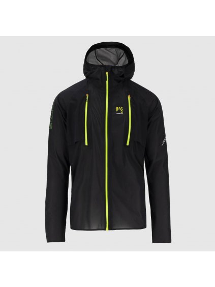 KARPOS M Lavaredo Rain Jacket, Black/Green Fluo (vzorek)