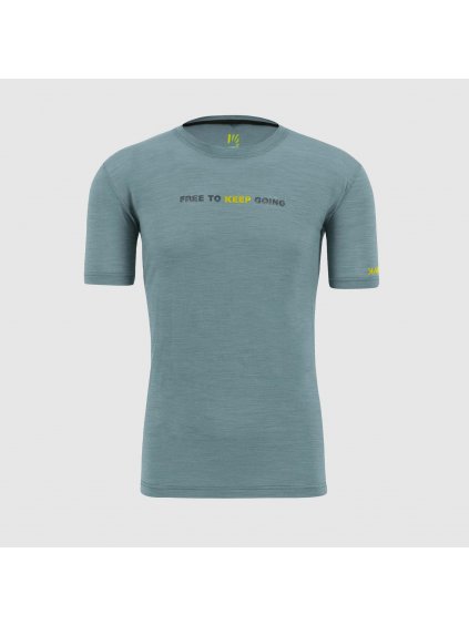 KARPOS M Coppolo Merino T-Shirt, Smoke Blue (vzorek)