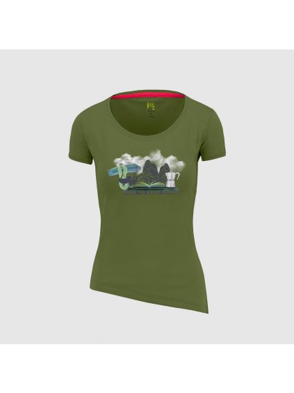 KARPOS W Anemone Evo W T-Shirt, Cedar Green (vzorek)