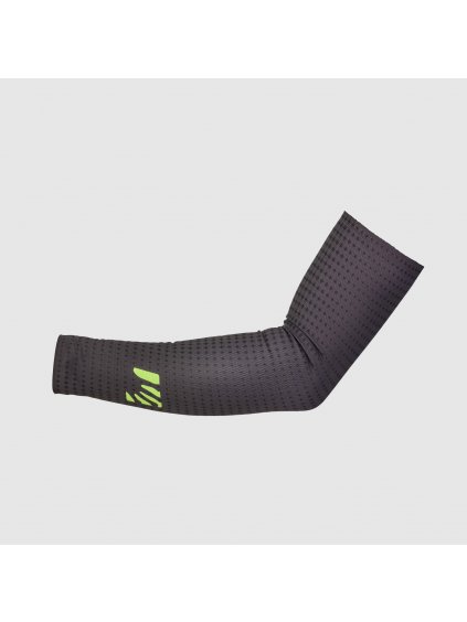 KARPOS M Lavaredo Plus Arm Warmers, Black/Green Fluo (vzorek)