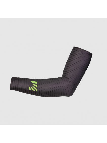 KARPOS M Lavaredo Arm Warmers, Black/Green Fluo (vzorek)