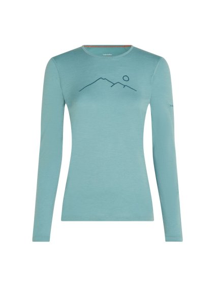 FW25 IM W Women Merino 200 Oasis LS Crewe Rainer Ridge 0A57BG451 01 01