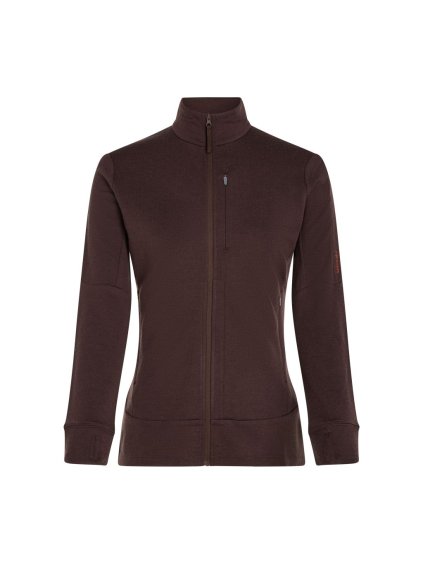 FW25 IM W Women Merino 260 Quantum LS Zip BA56XQ0GW 01 01