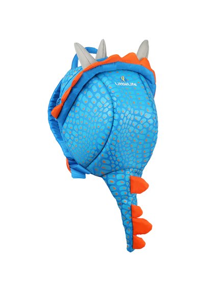LittleLife Animal Toddler Backpack; triceratops