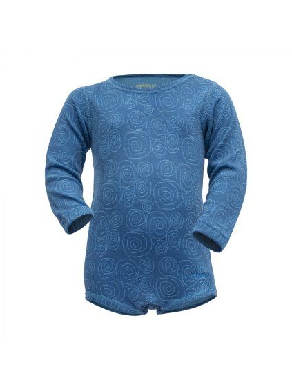 Devold ACTIVE dětské body s dlouhým rukávem Blue (velikost 74)