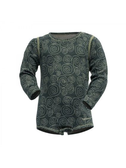 Devold ACTIVE dětské body s dlouhým rukávem Woods (velikost 68)