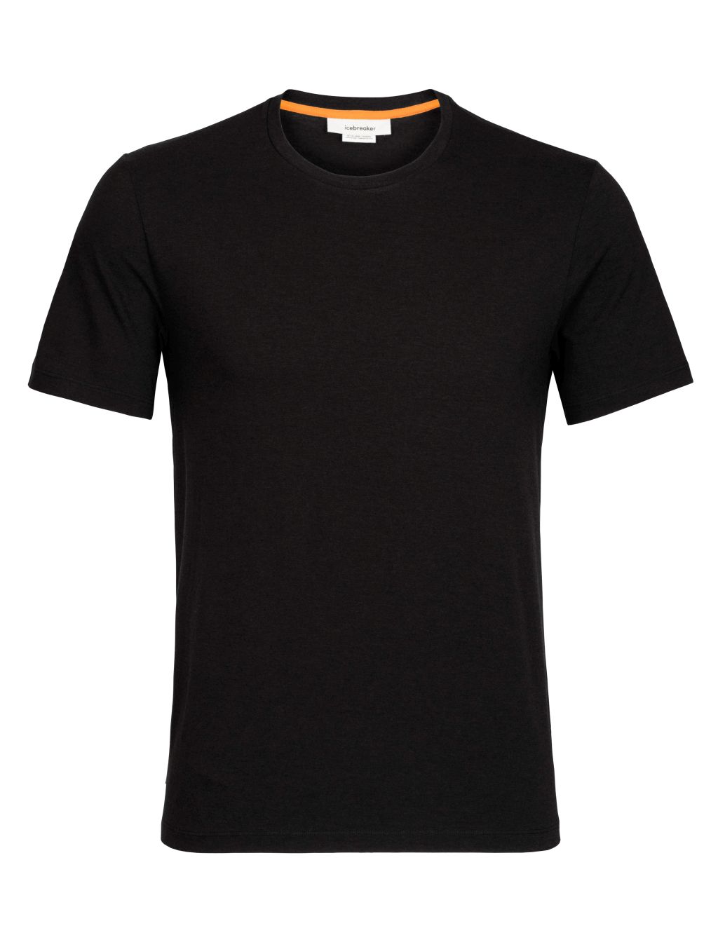 pánské merino triko krátký rukáv ICEBREAKER Mens Central Classic SS Tee, Black (vzorek) velikost: M