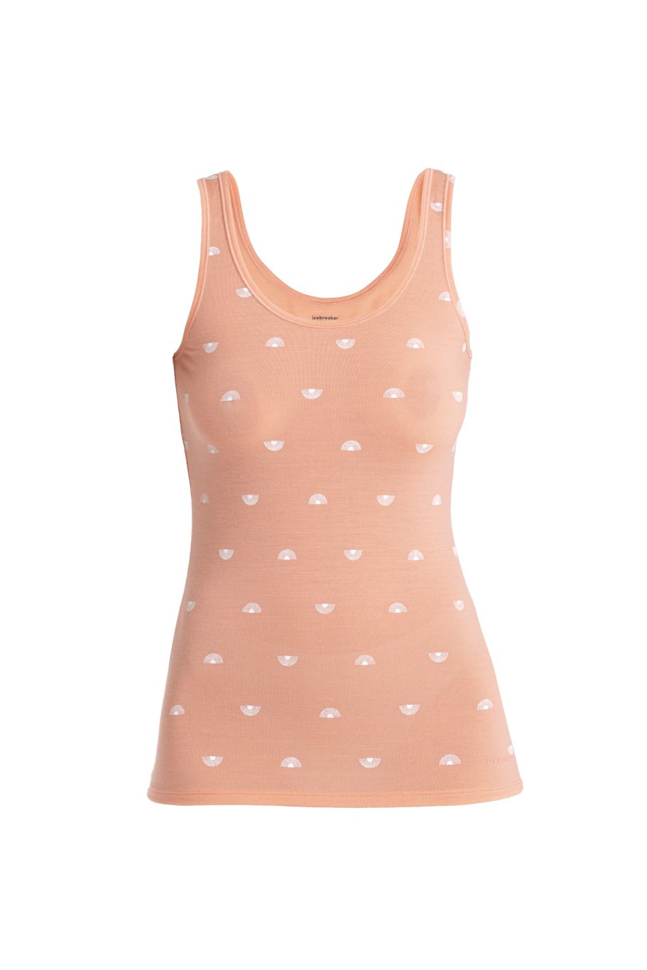 ICEBREAKER Wmns Merino Siren Tank Shine AOP, Glow/Aop velikost: XL