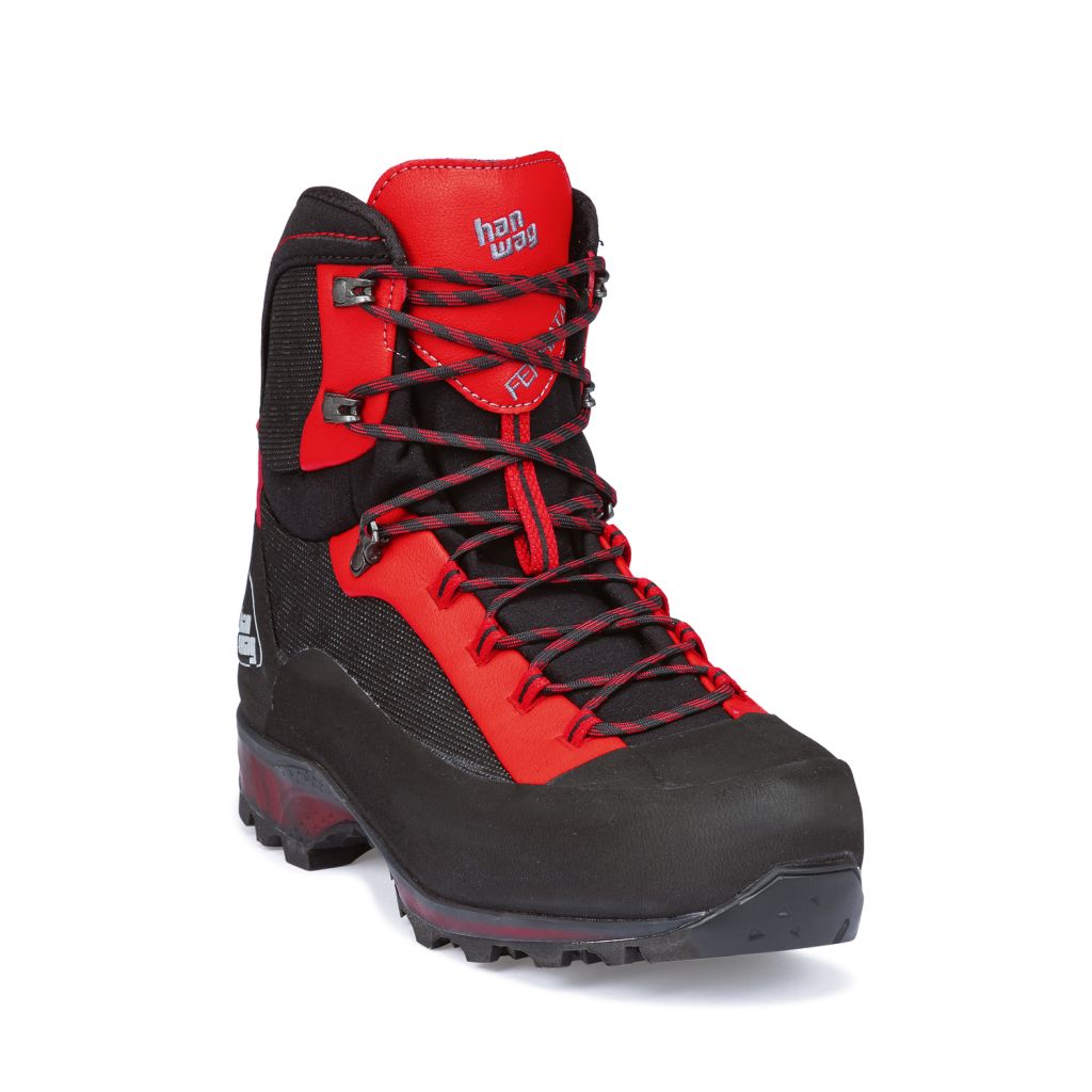 HANWAG M Ferrata II GTX, Black/Red velikost: UK 8