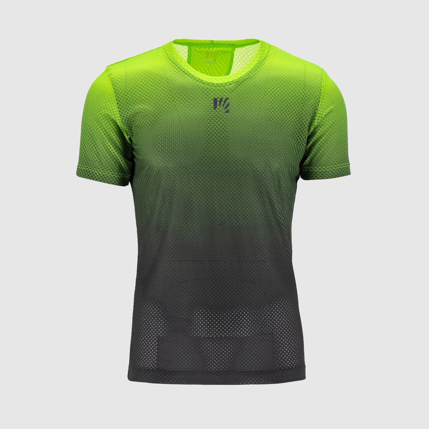 KARPOS M Verve Mesh T-Shirt, Black/Jasmine Green (vzorek) velikost: M