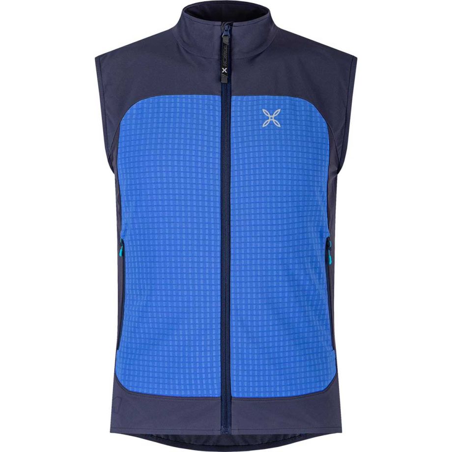 Levně MONTURA Seed Vest, B.Blue/Graphite Blue