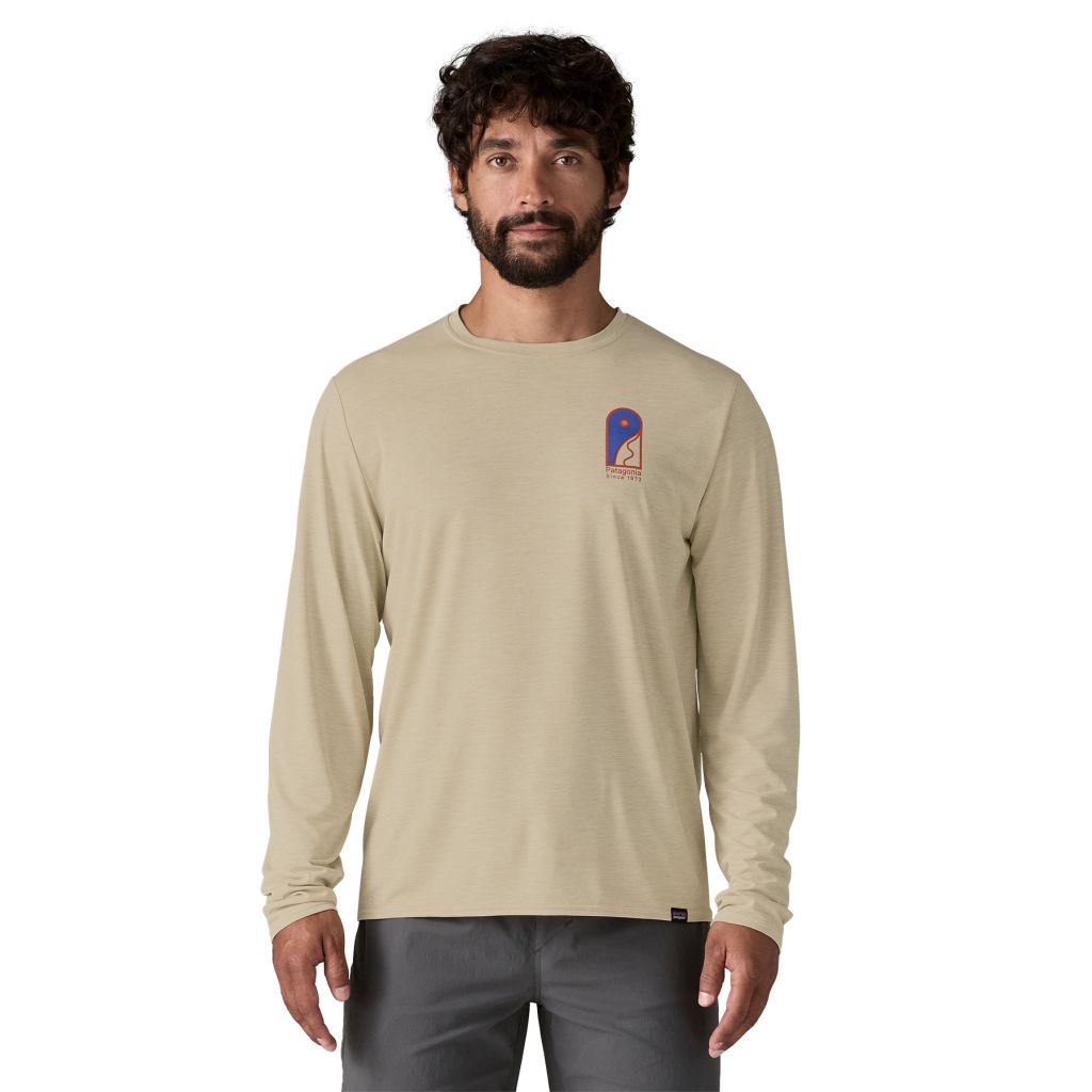 PATAGONIA M's L/S Cap Cool Daily Graphic Shirt - Lands, EYPX velikost: M