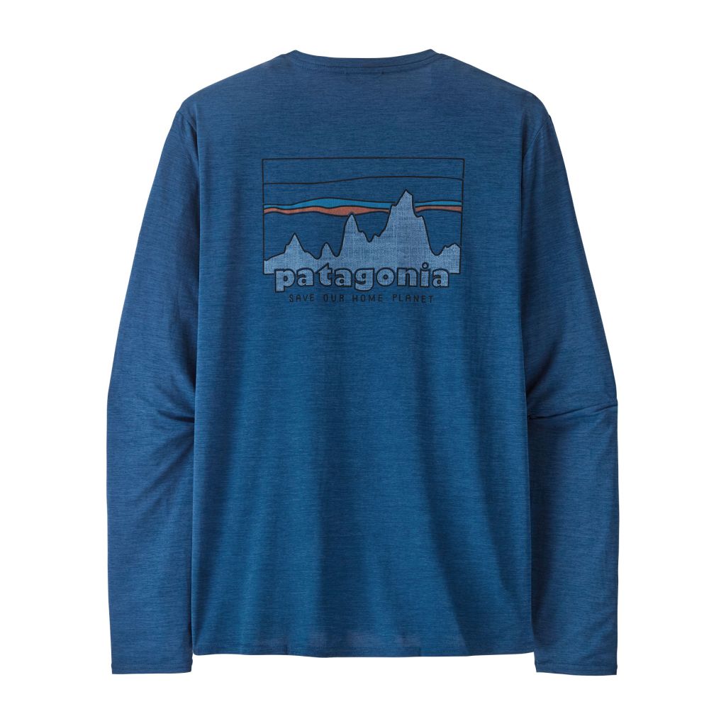 PATAGONIA M's L/S Cap Cool Daily Graphic Shirt, SCLX velikost: M