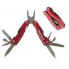 Munkees Stainless Steel Multi-Tool Red 