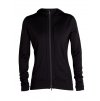 ICEBREAKER Wmns Quantum III LS Zip Hoodie, Black (velikost XS)