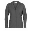 ICEBREAKER Wmns 180 Pique Jacket, Metal (vzorek) (velikost M)