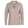 ICEBREAKER Wmns 180 Pique Jacket, Pumice (vzorek) (velikost M)