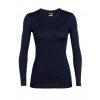 ICEBREAKER Wmns 200 Oasis LS Crewe, Midnight Navy (velikost XS)