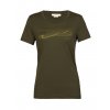 FW22 WOMEN TECH LITE II SS TEE SKI STRIPES LODEN 0A56IT069