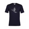 FW22 MEN TECH LITE II SS TEE SKIING YETI MIDNIGHT NAVY 0A56IM401