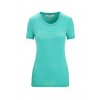 ICEBREAKER Wmns Tech Lite II SS Tee Ski Stripes, Fresh