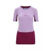 ICEBREAKER Wmns 125 ZoneKnit™ SS Crewe, Purple Gaze/Go Berry