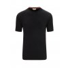 ICEBREAKER Mens Merino Linen SS Tee, Black