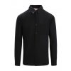 ICEBREAKER Mens Steveston LS Shirt, Black