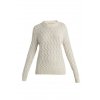 FW23 Women Merino Cable Knit Crewe Sweater 0A56TW000 1