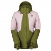 SCOTT Jacket W's Ultimate Dryo 10, Fir Green/Cloud Pink (vzorek)