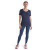 SS24 Women Merino 150 Tech Lite III SS Scoop Tee Icebreaker Logo Reflections 0A56Y9884 3