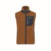 KARPOS M Moiazza Retro Fleece Vest, Nuthatch/Midnight