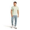 SS25 BM W Men Merino Linen SS Tee Stripe 0A56ZX0C0 03 01