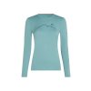 FW25 IM W Women Merino 200 Oasis LS Crewe Rainer Ridge 0A57BG451 01 01
