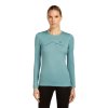 FW25 BM W Women Merino 200 Oasis LS Crewe Rainer Ridge 0A57BG451 01 01