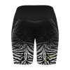 BACK W22015140D 00 01ZE SHORT OXYGEN BLACK ZEBRA