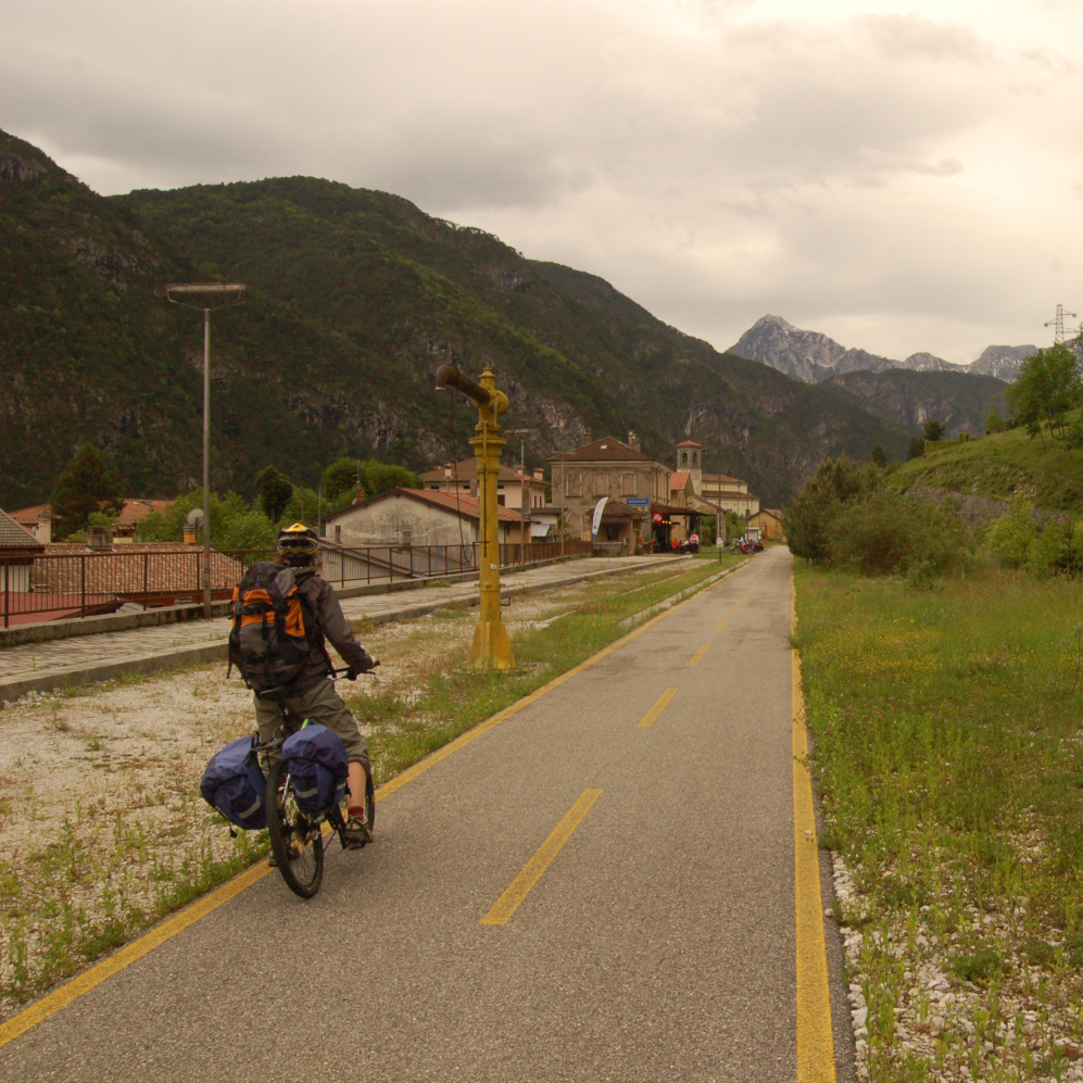 Alpe Adria Radweg ze Salzburgu do Udine