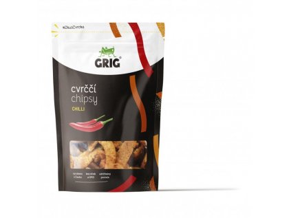 Cvrččí chipsy s chilli