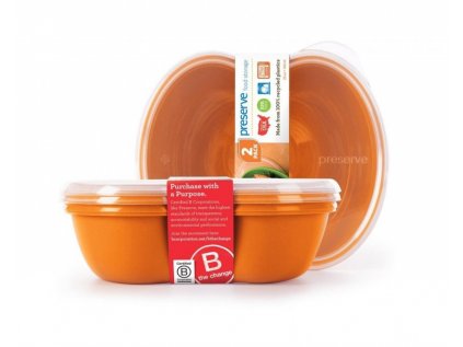 Preserve Svacinovy Box 2Ks Oranzovy 1479 2