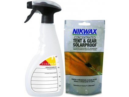 nikwax tent gear solar proof 150 ml rozprasovac 1551 1