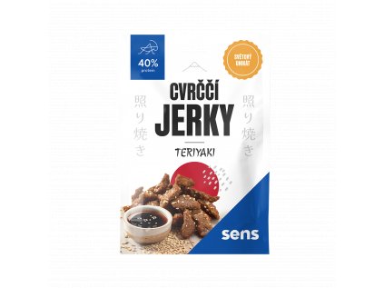 Sens Cvrččí Jerky 25 g (Příchuť BBQ)