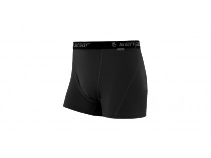 Sensor Merino Active Panske Trenky Cerna 1851