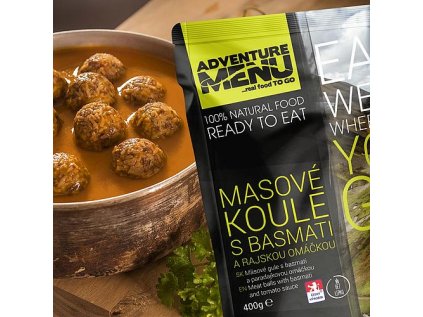 Adventure Menu Masove Koule S Basmati A Rajskou Omackou 400 G 909 2