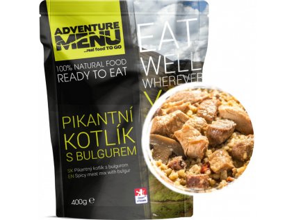 Adventure Menu Pikantni Kotlik S Bulgurem 400 G 912 1