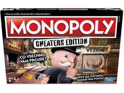 Monopoly cheaters edition CZ Hasbro 1