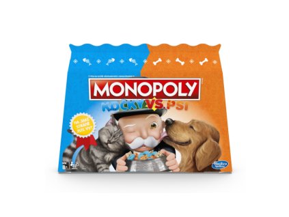 Hasbro Monopoly kocky vs psi