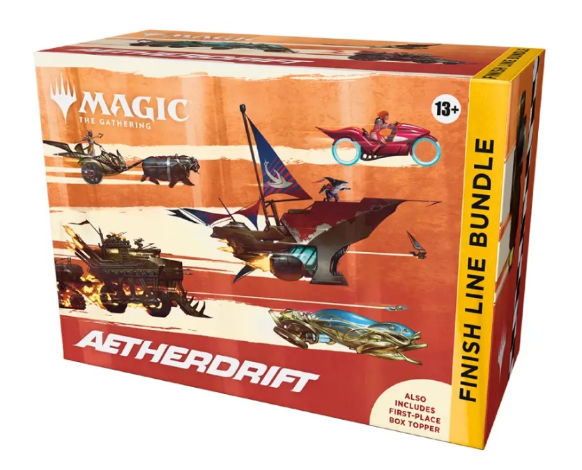 Wizards of the Coast (Magic The Gathering) Aetherdrift: Finish Line Fat Pack Bundle
