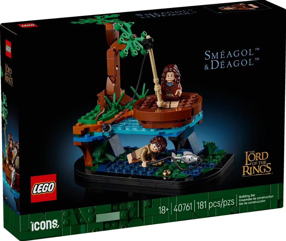 LEGO® Icons 40761 Pán prstenů: Sméagol™ a Déagol™